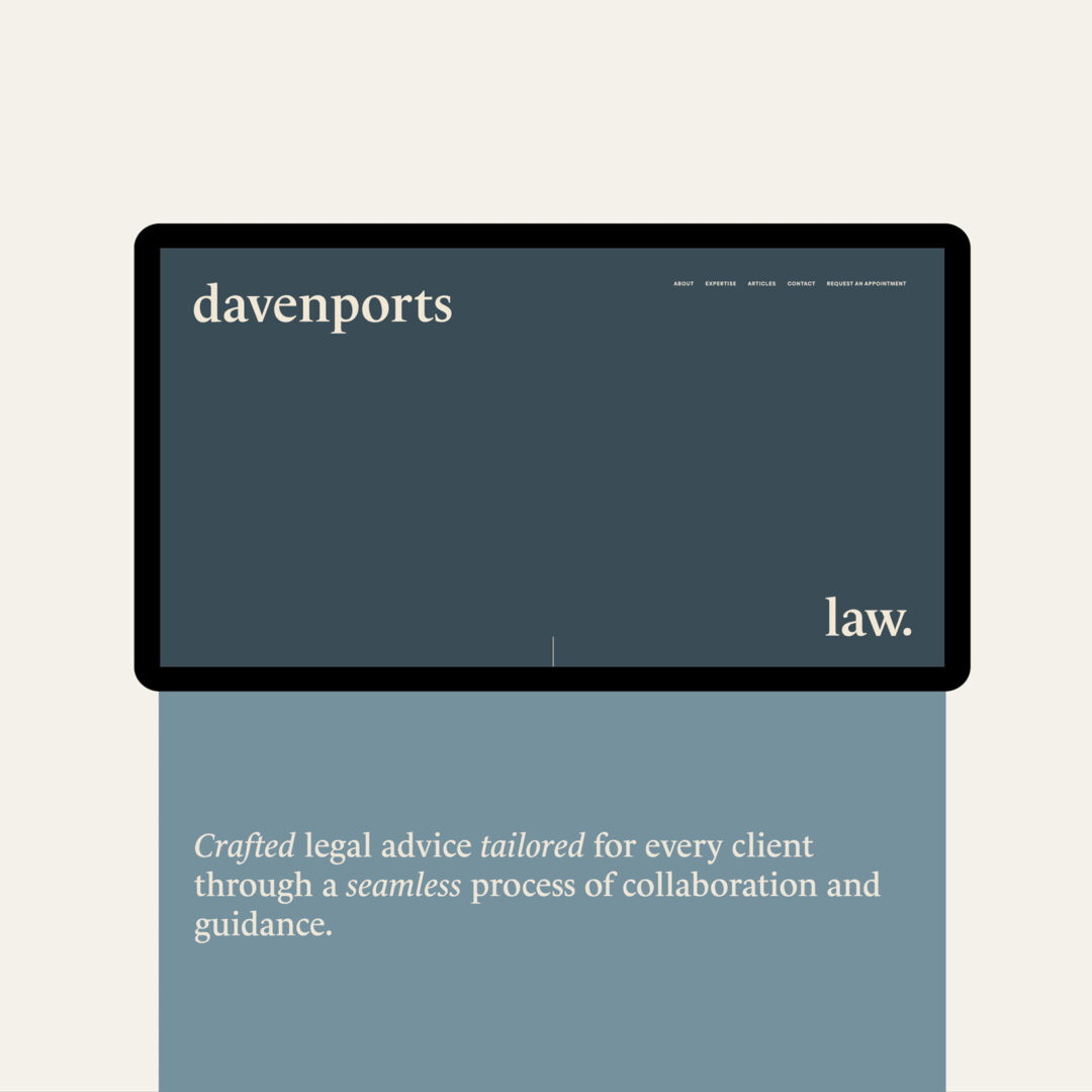 Davenports Law – Marketing